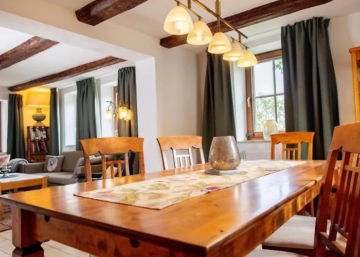 Ferienhaus Leinetal-Refugium Pool I Sauna Kamin I Klavier *