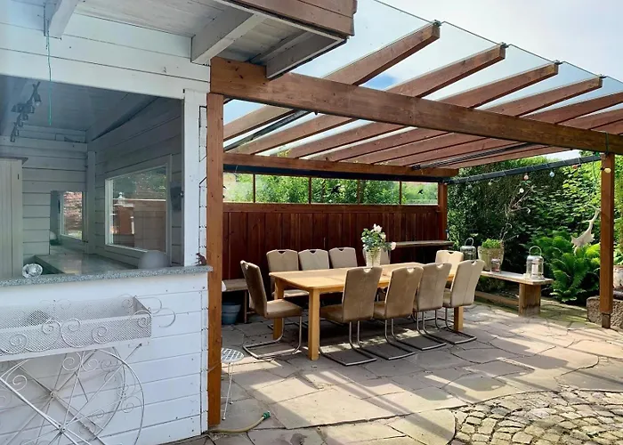 Ferienhaus Leinetal-Refugium Pool I Sauna Kamin I Klavier